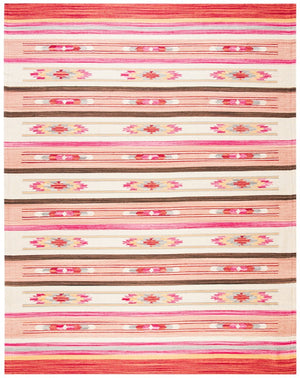 Safavieh Cotton Kilim 301 Hand Loomed 85% Jute/15% Cotton Rug KLC301Q-4