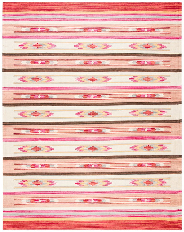 Safavieh Cotton Kilim 301 Hand Loomed 85% Jute/15% Cotton Rug KLC301Q-4