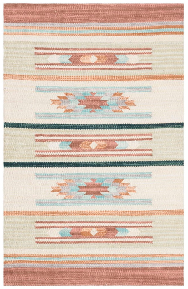 Safavieh Cotton Kilim 301 Hand Loomed 85% Jute/15% Cotton Rug KLC301T-4