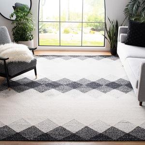 Kilim 153  Flat Weave 80% Wool 20% Cotton Rug Black / Ivory