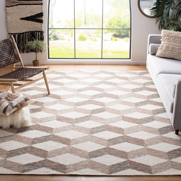 Safavieh Kilim 154 FLAT WEAVE 80% Wool/20% Cotton Rug KLM154B-8