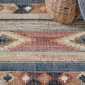 Safavieh Kilim 177 Flat Weave 80% Jute/20% Cotton Rug KLM177M-9