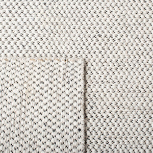 Kilim 375 Flat Weave 80% Wool, 20% Cotton Rug Ivory 80% Wool, 20% Cotton KLM375A-6