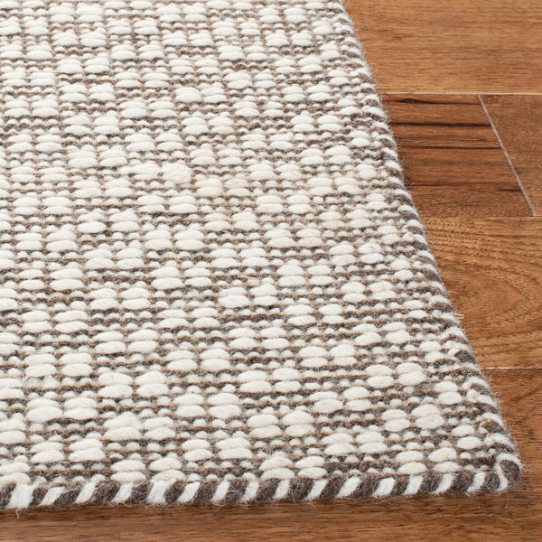 Kilim 379 Flat Weave 80% Wool, 20% Cotton Rug Light Brown / Ivory 80% Wool, 20% Cotton KLM379T-6