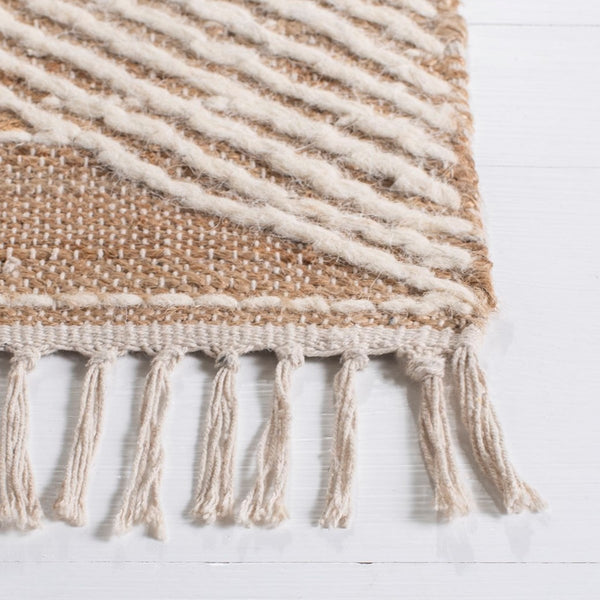 Safavieh Kilim 452 Hand Woven 90% Jute/10% Wool Contemporary Rug KLM452A-9