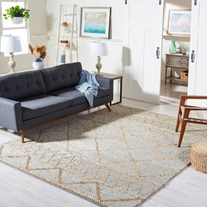 Safavieh Kilim 453 Hand Woven Jute Contemporary Rug KLM453G-9