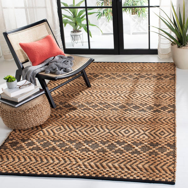 Safavieh Kilim 455 Hand Woven Jute Contemporary Rug KLM455A-9