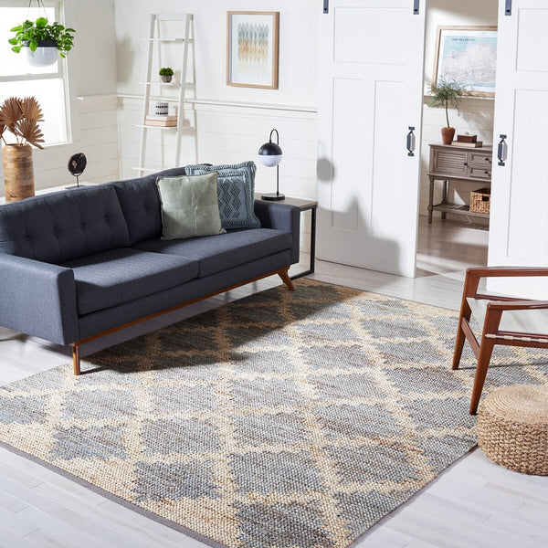 Safavieh Kilim 458 Hand Woven Jute Contemporary Rug KLM458A-9