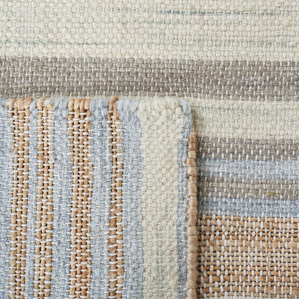 Safavieh Kilim 461 Hand Woven 50% Jute/50% Wool Contemporary Rug KLM461L-9