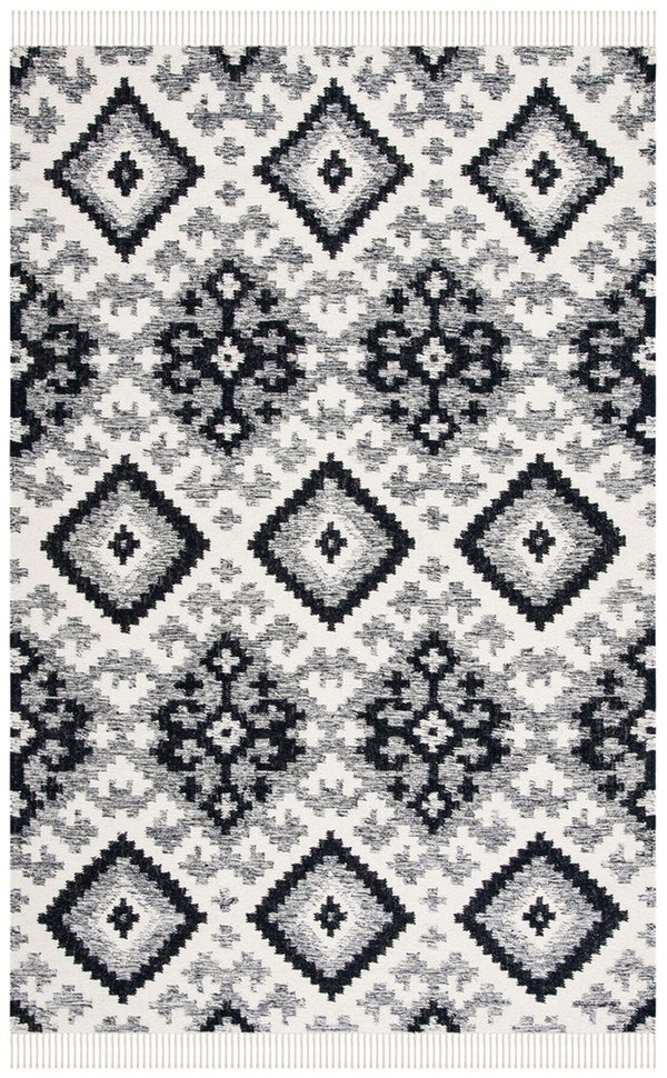 Safavieh Kilim 528 80% Wool, 20% Cotton Hand Loomed Fringe: 8cm Rug KLM528A-8