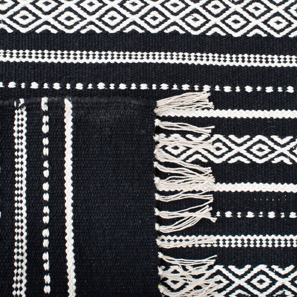 Kilim 702 Flatweave Cotton Pile Rug – Luxurious 100% Cotton, Soft Texture, Handcrafted Elegance from India