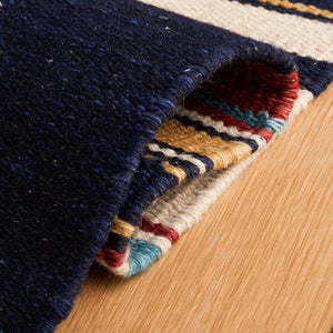 Kilim 711 Handcrafted Flat Weave Rug - Luxurious 80% Wool & 20% Cotton for Timeless Style