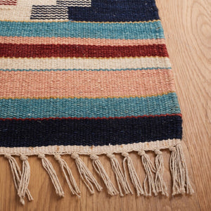 Kilim Flat Weave Rug – Luxurious 80% Wool & 20% Cotton, Handmade in India for Timeless Elegance
