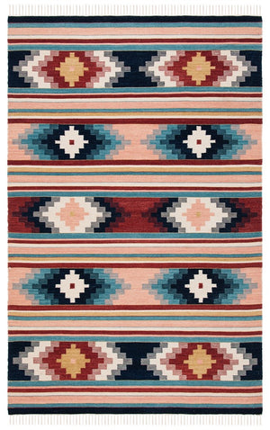 Kilim Flat Weave Rug – Luxurious 80% Wool & 20% Cotton, Handmade in India for Timeless Elegance