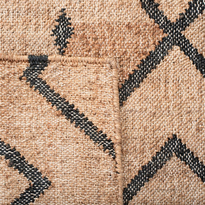 Kilim Hand Loomed Jute and Cotton Rug from India - Luxurious Design for Elegant Home Decor
