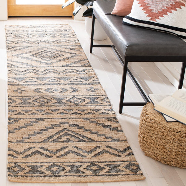 Kilim Hand Loomed Jute and Cotton Rug - Elegant, Eco-Friendly Home Decor from India for Any Space