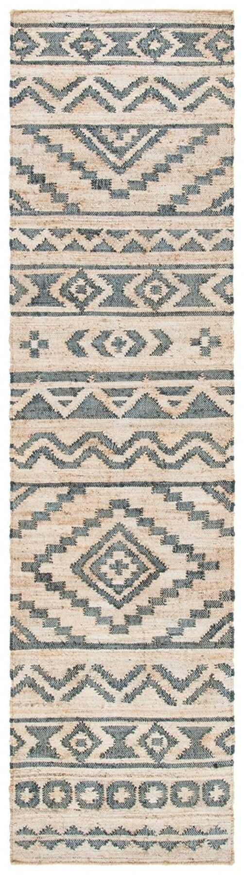 Kilim Hand Loomed Jute and Cotton Rug - Elegant, Eco-Friendly Home Decor from India for Any Space