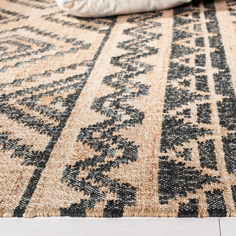 Kilim Hand Loomed Jute and Cotton Rug - Elegant, Eco-Friendly Home Decor from India for Any Space