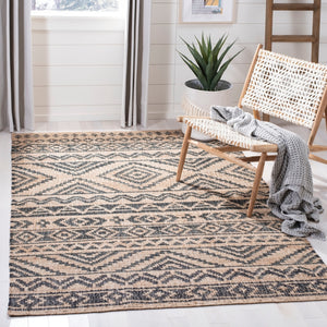 Kilim Hand Loomed Jute and Cotton Rug - Elegant, Eco-Friendly Home Decor from India for Any Space