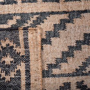 Kilim Hand Loomed Jute and Cotton Rug - Elegant, Eco-Friendly Home Decor from India for Any Space