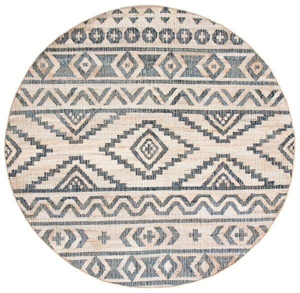 Kilim Hand Loomed Jute and Cotton Rug - Elegant, Eco-Friendly Home Decor from India for Any Space