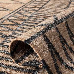 Kilim Hand Loomed Jute and Cotton Rug - Eco-Friendly, Durable, Stylish Addition for Any Space