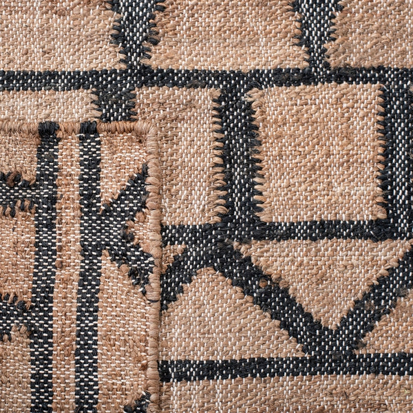Kilim Hand Loomed Jute and Cotton Rug - Eco-Friendly, Durable, Stylish Addition for Any Space