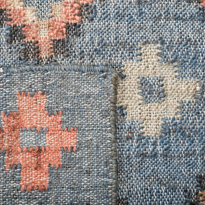 Kilim Hand Loomed Jute and Cotton Rug from India – Eco-Friendly, Durable, and Stylish Home Décor