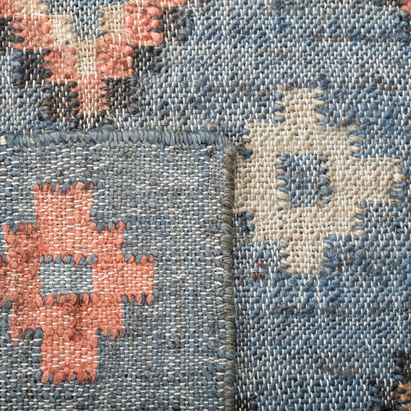 Kilim Hand Loomed Jute and Cotton Rug from India – Eco-Friendly, Durable, and Stylish Home Décor