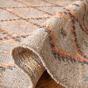 Kilim Hand Loomed Jute and Cotton Rug from India – Eco-Friendly, Durable, and Stylish Home Décor