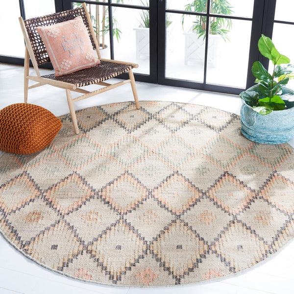 Kilim Hand Loomed Jute and Cotton Rug from India – Eco-Friendly, Durable, and Stylish Home Décor