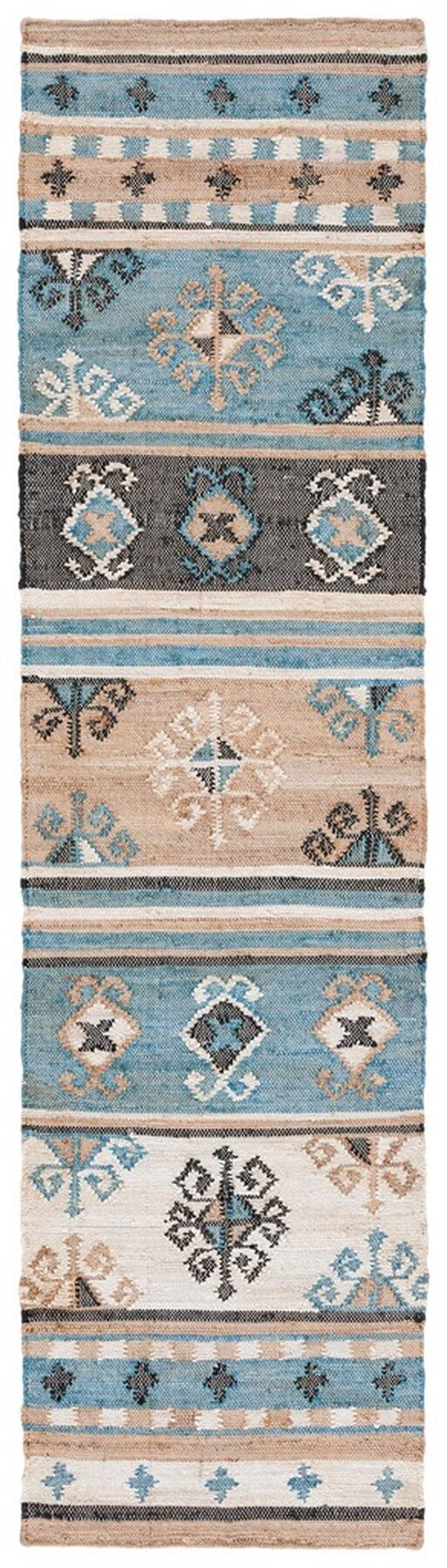 Kilim Flat Weave Jute Pile Rug - Eco-Friendly, Soft Texture, Handcrafted Elegance for Your Home