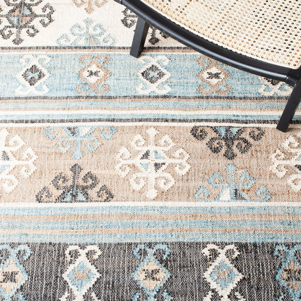 Kilim Flat Weave Jute Pile Rug - Eco-Friendly, Soft Texture, Handcrafted Elegance for Your Home