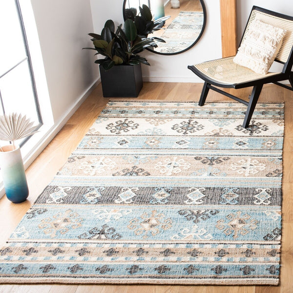 Kilim Flat Weave Jute Pile Rug - Eco-Friendly, Soft Texture, Handcrafted Elegance for Your Home