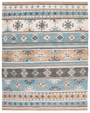 Kilim Flat Weave Jute Pile Rug - Eco-Friendly, Soft Texture, Handcrafted Elegance for Your Home