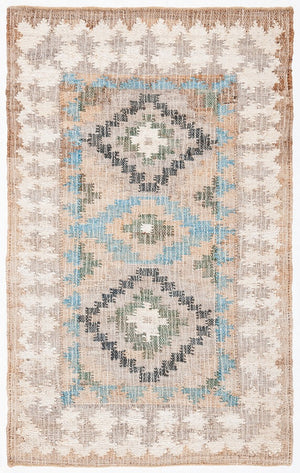 Kilim 756 Flat Weave Jute Rug - Eco-Friendly, Durable, and Stylish Handcrafted Home Decor Piece