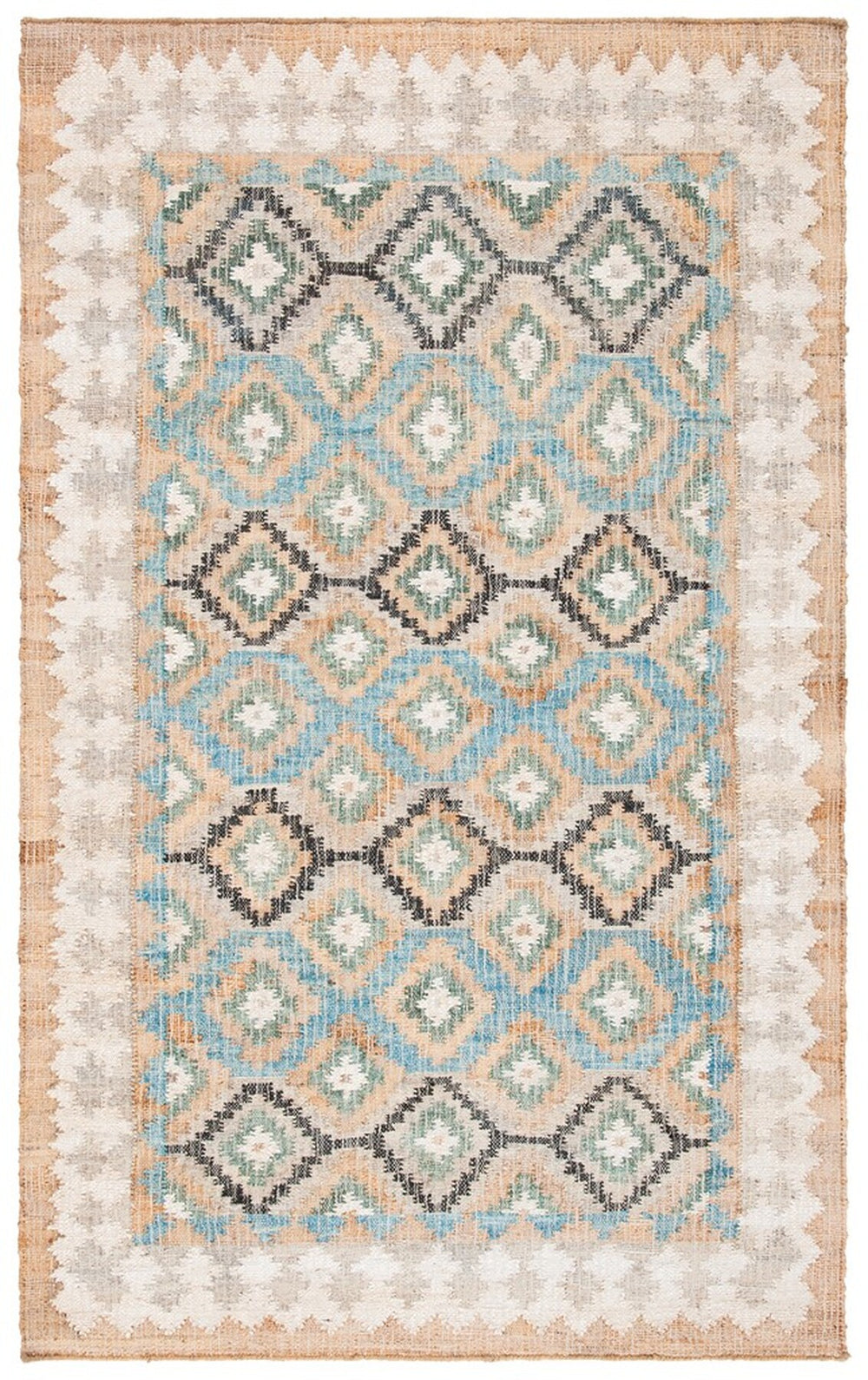 Kilim 756 Flat Weave Jute Rug - Eco-Friendly, Durable, and Stylish Handcrafted Home Decor Piece