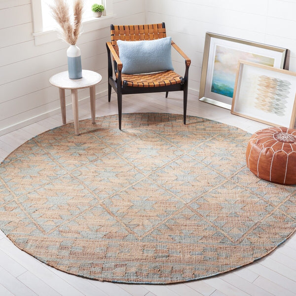 Kilim 757 Stunning Flat Weave Jute Pile Rug - Eco-Friendly, Durable, and Handmade in India