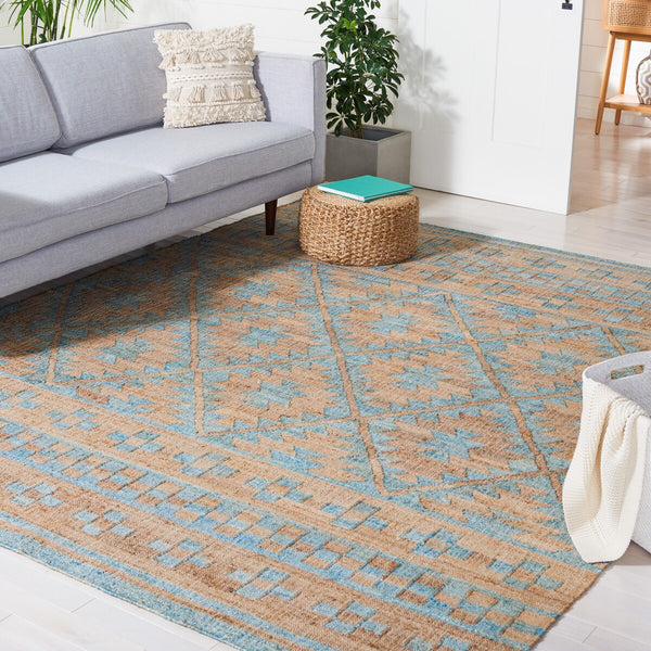 Kilim 757 Stunning Flat Weave Jute Pile Rug - Eco-Friendly, Durable, and Handmade in India