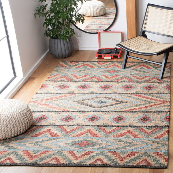 Kilim 758 Flat Weave Jute Rug - Eco-Friendly, Durable Design for Stylish Home Décor and Comfort