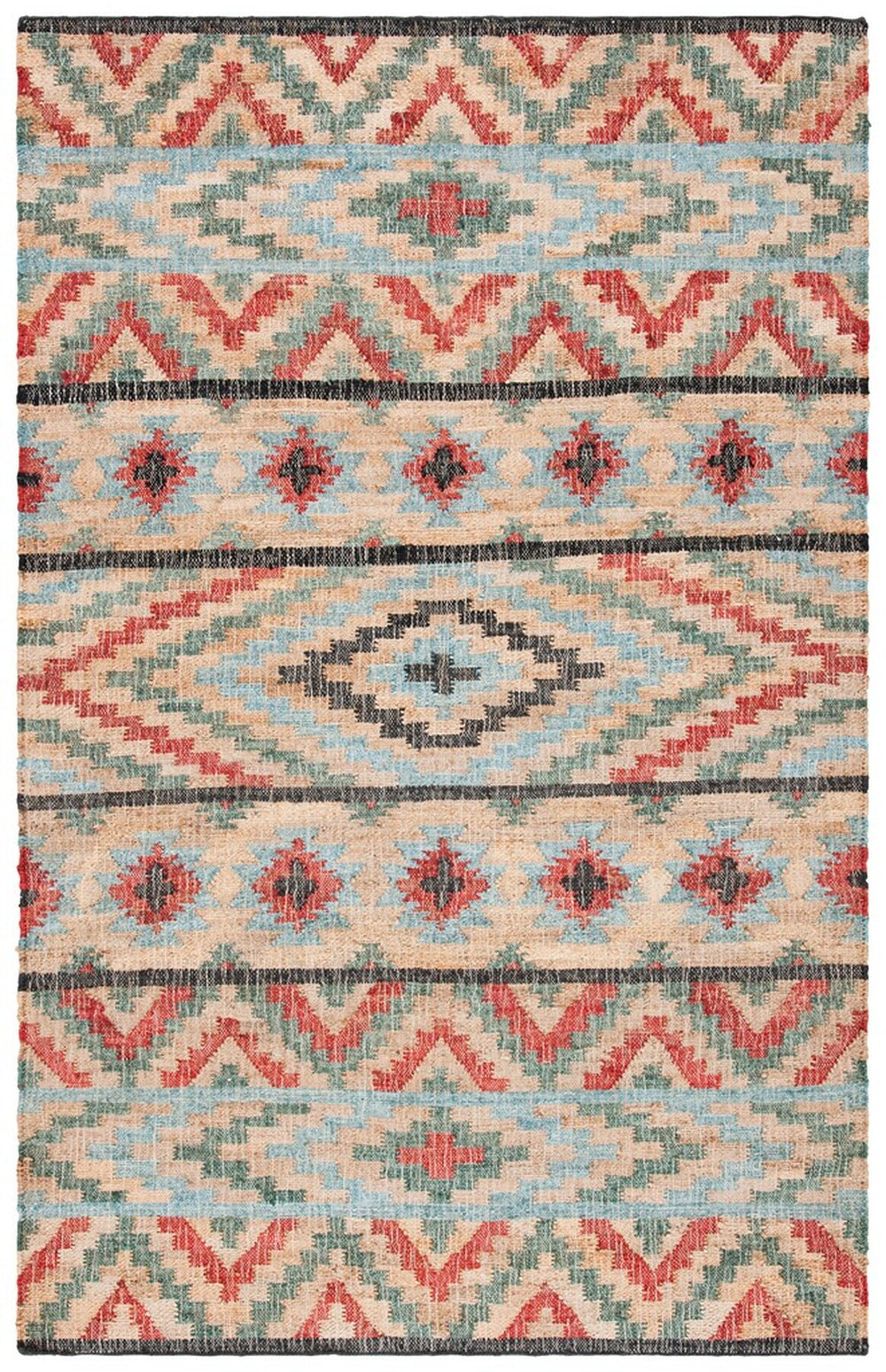 Kilim 758 Flat Weave Jute Rug - Eco-Friendly, Durable Design for Stylish Home Décor and Comfort