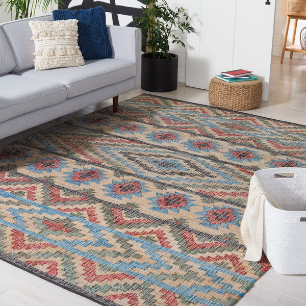 Kilim 758 Flat Weave Jute Rug - Eco-Friendly, Durable Design for Stylish Home Décor and Comfort