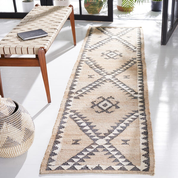 Kilim 761 Luxurious 100% Jute Flat Weave Rug - Eco-Friendly, Durable, and Handcrafted from India