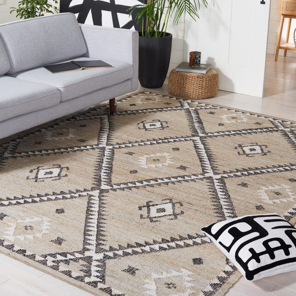 Kilim 761 Luxurious 100% Jute Flat Weave Rug - Eco-Friendly, Durable, and Handcrafted from India