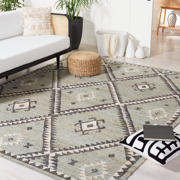 Kilim 761 Luxurious 100% Jute Flat Weave Rug - Eco-Friendly, Durable, and Handcrafted from India