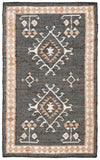 Safavieh Kilim 762 Flat Weave Bohemian Rug Black / Ivory 9' x 9' Square