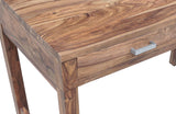 Porter Designs Urban Solid Sheesham Wood Contemporary Desk Natural 10-117-05-8058N