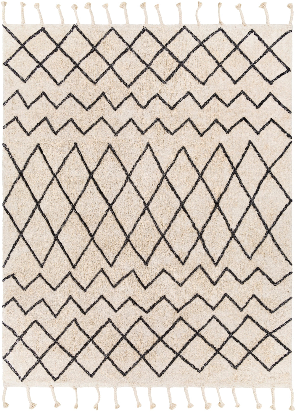 Khemisset KMS-2301 Global Cotton Rug KMS2301-810  100% Cotton 8' x 10'