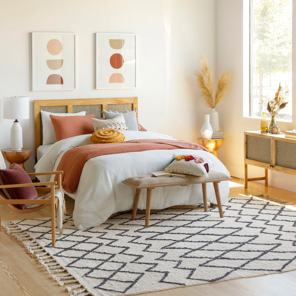 Khemisset KMS-2301 Global Cotton Rug KMS2301-810  100% Cotton 8' x 10'