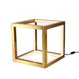 Bethel Gold LED Table Lamp in Aluminum